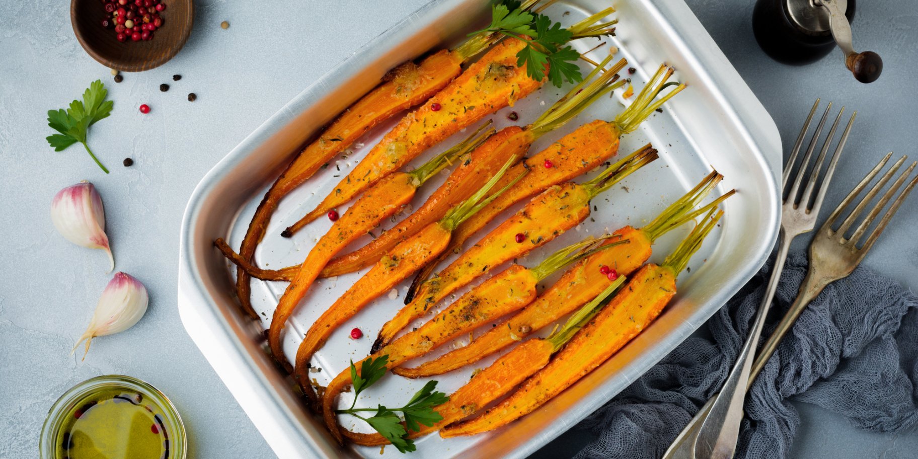 Запечена у духовці морква