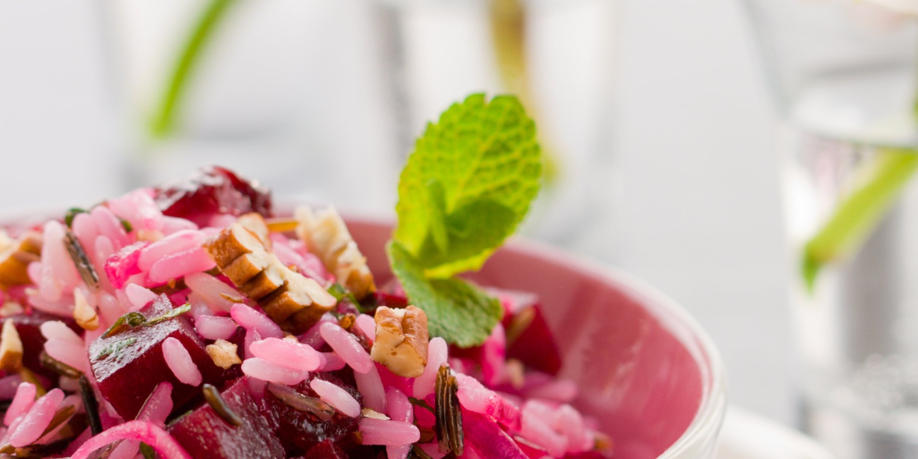 Салат з буряком і рисом