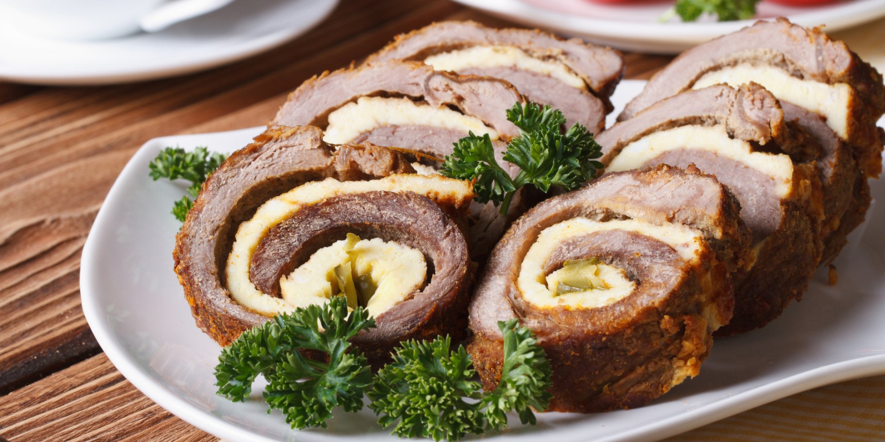 М’ясний рулет з омлетом по-луганськи