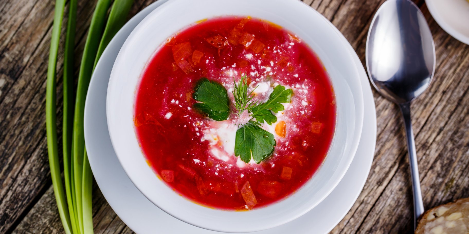 Підбиваний борщ без м'яса