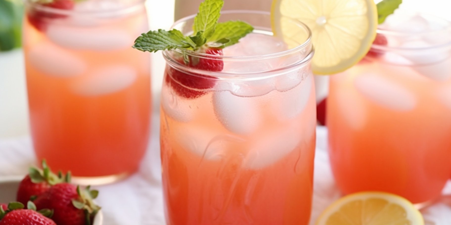 полуничний лимонад