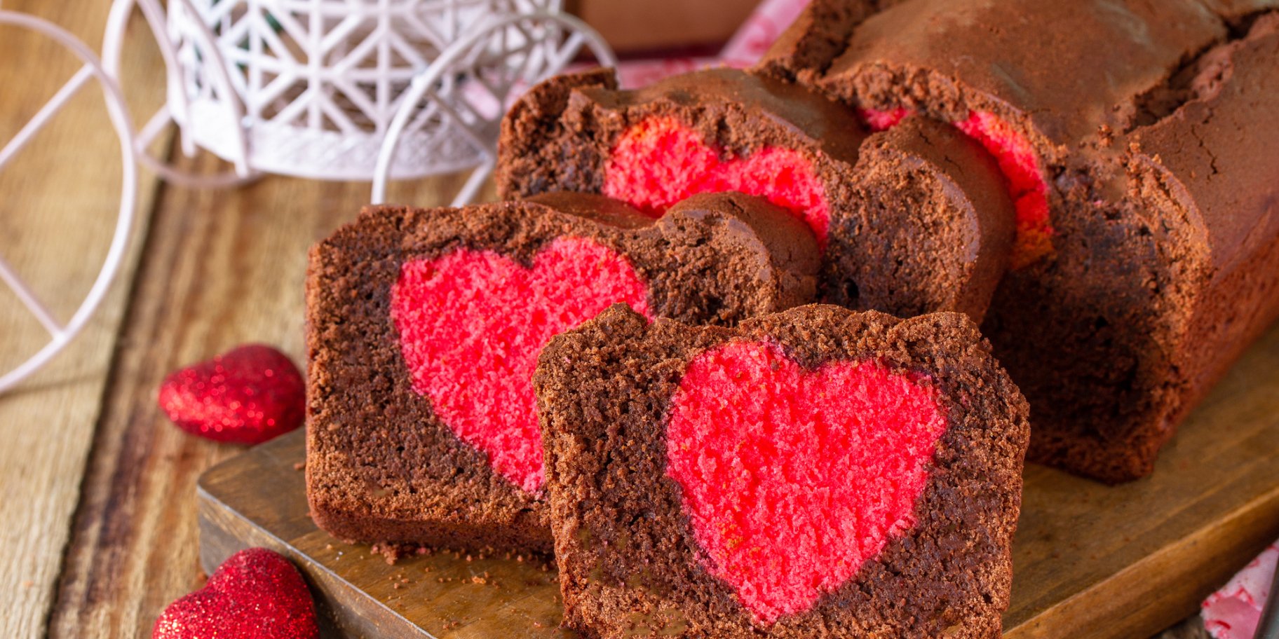 Кекс із сердечком