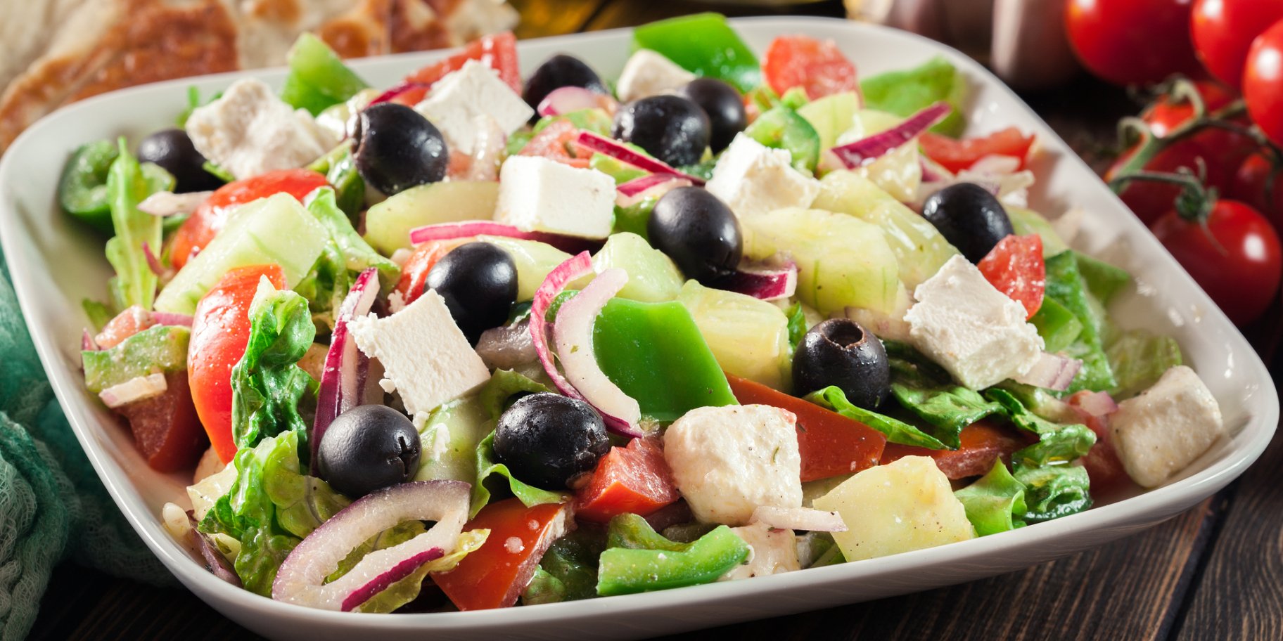 грецький салат з фетою