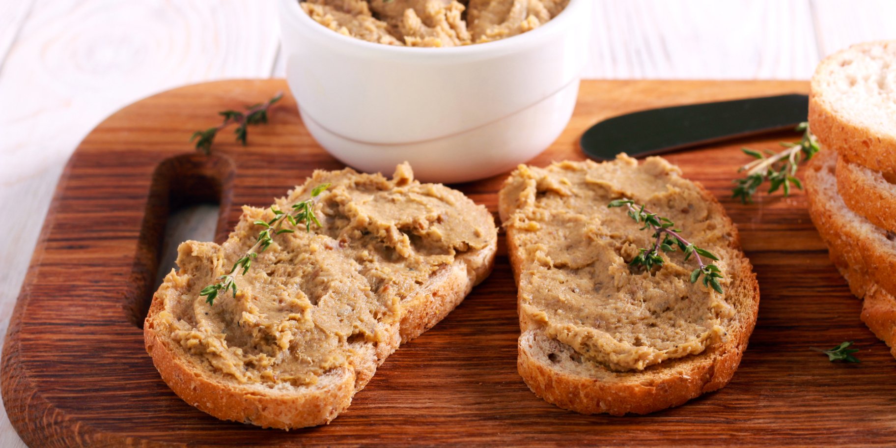 Квасолевий паштет з горіхами