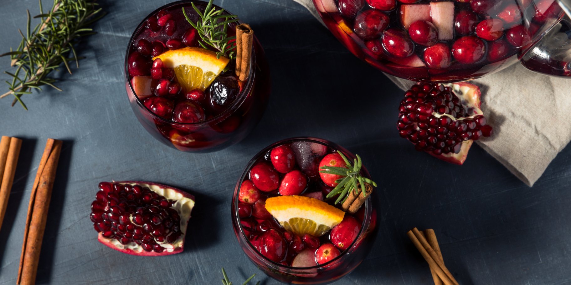 Напій для детоксу із журавлиною