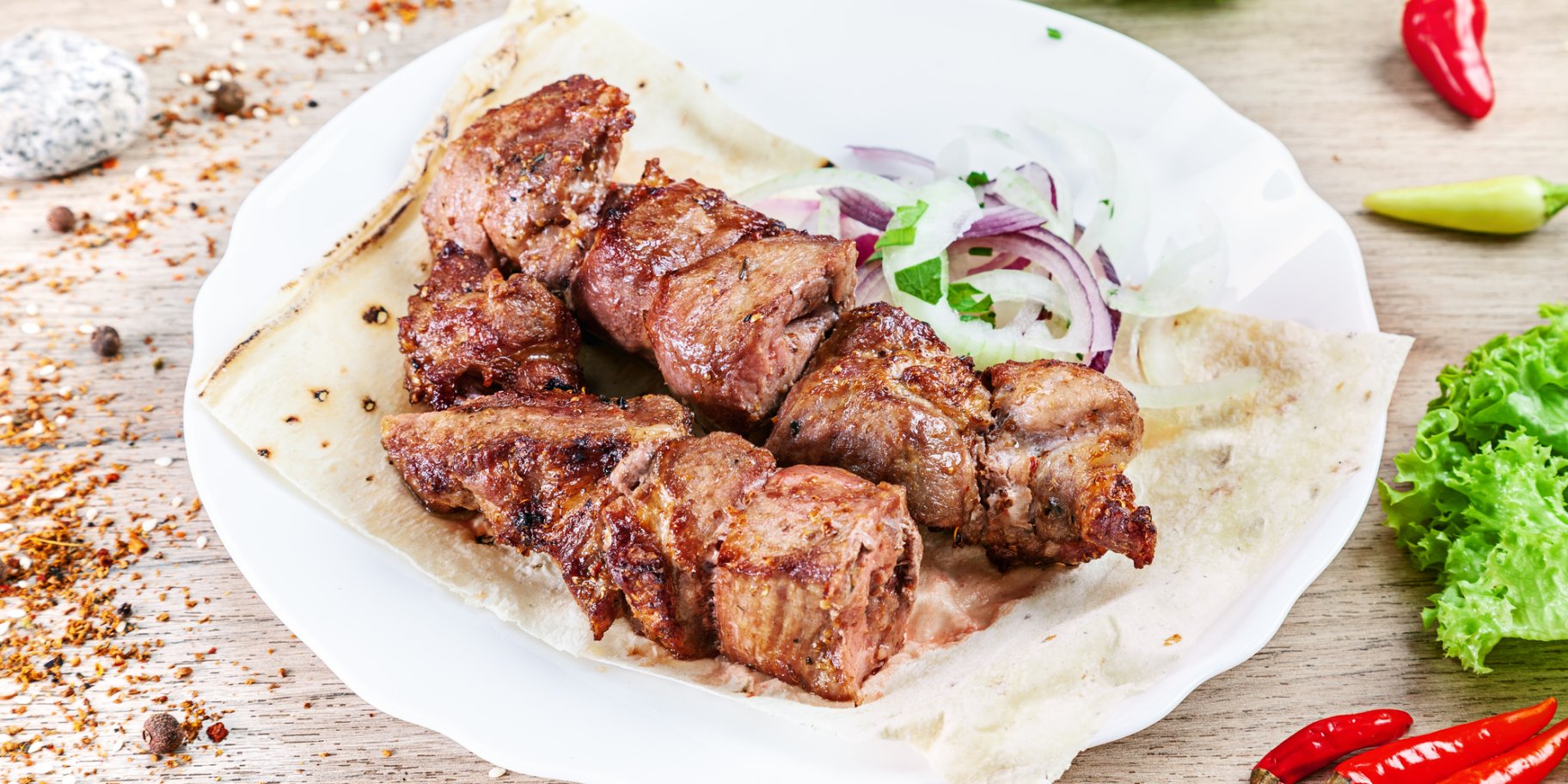 Шашлик в рукаві