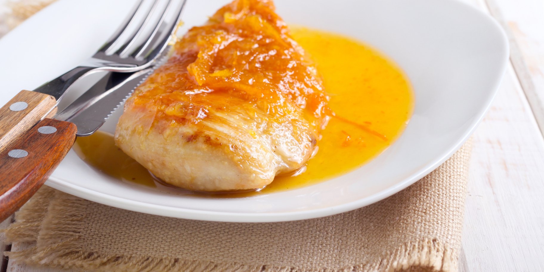 Куряча грудка з апельсином