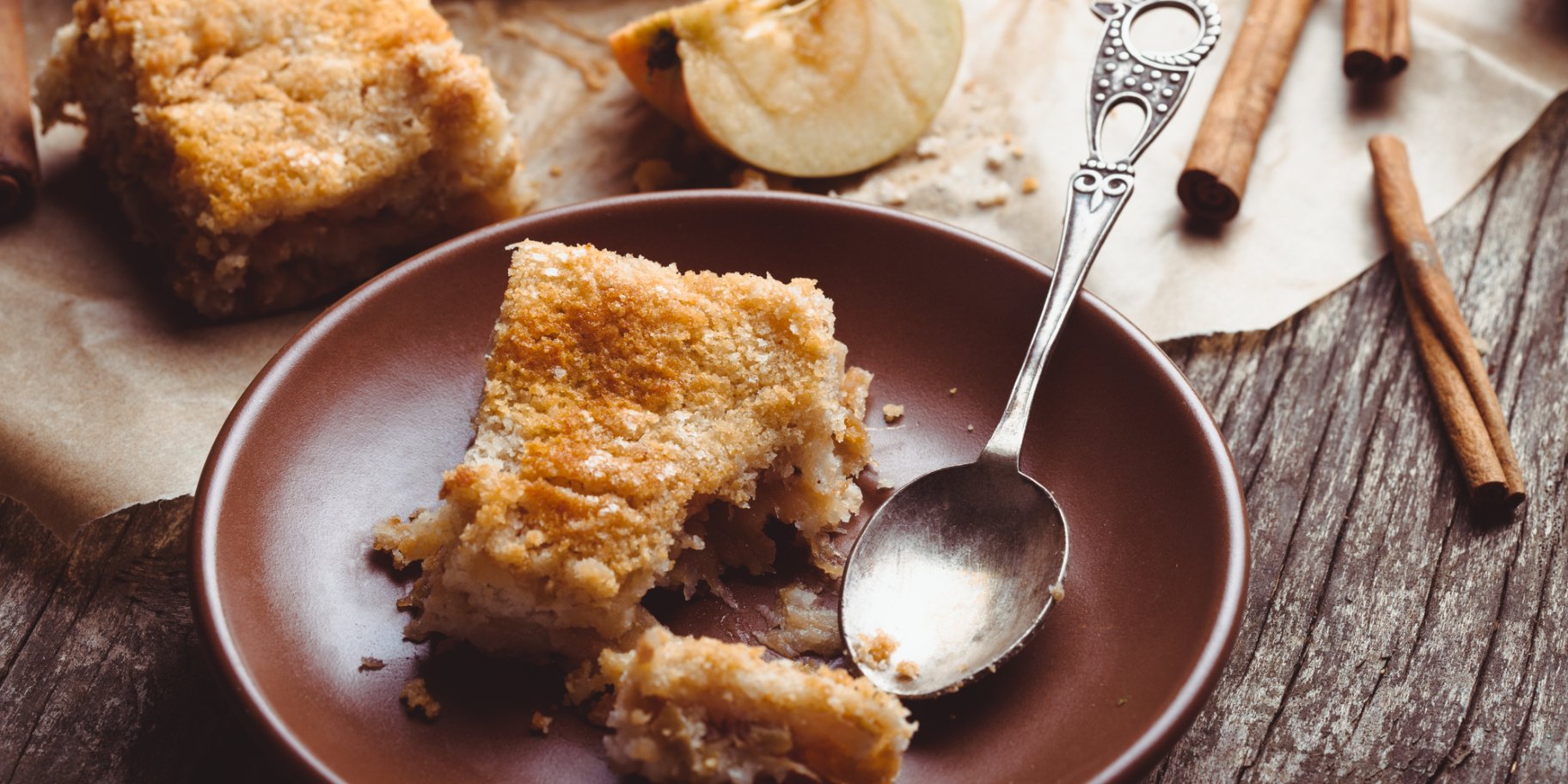 Яблочный пирог "Четыре стакана"