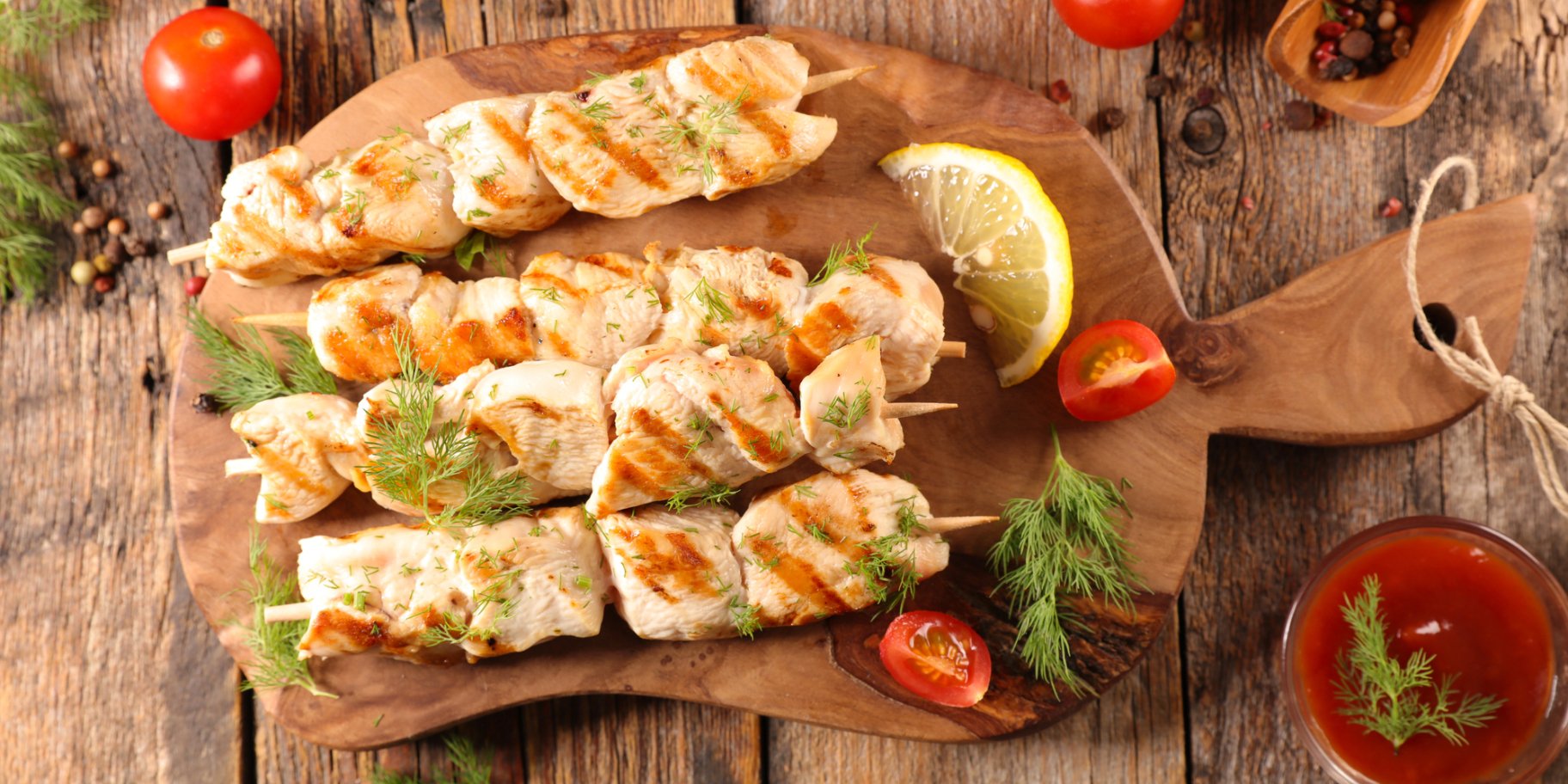 Курячий шашлик