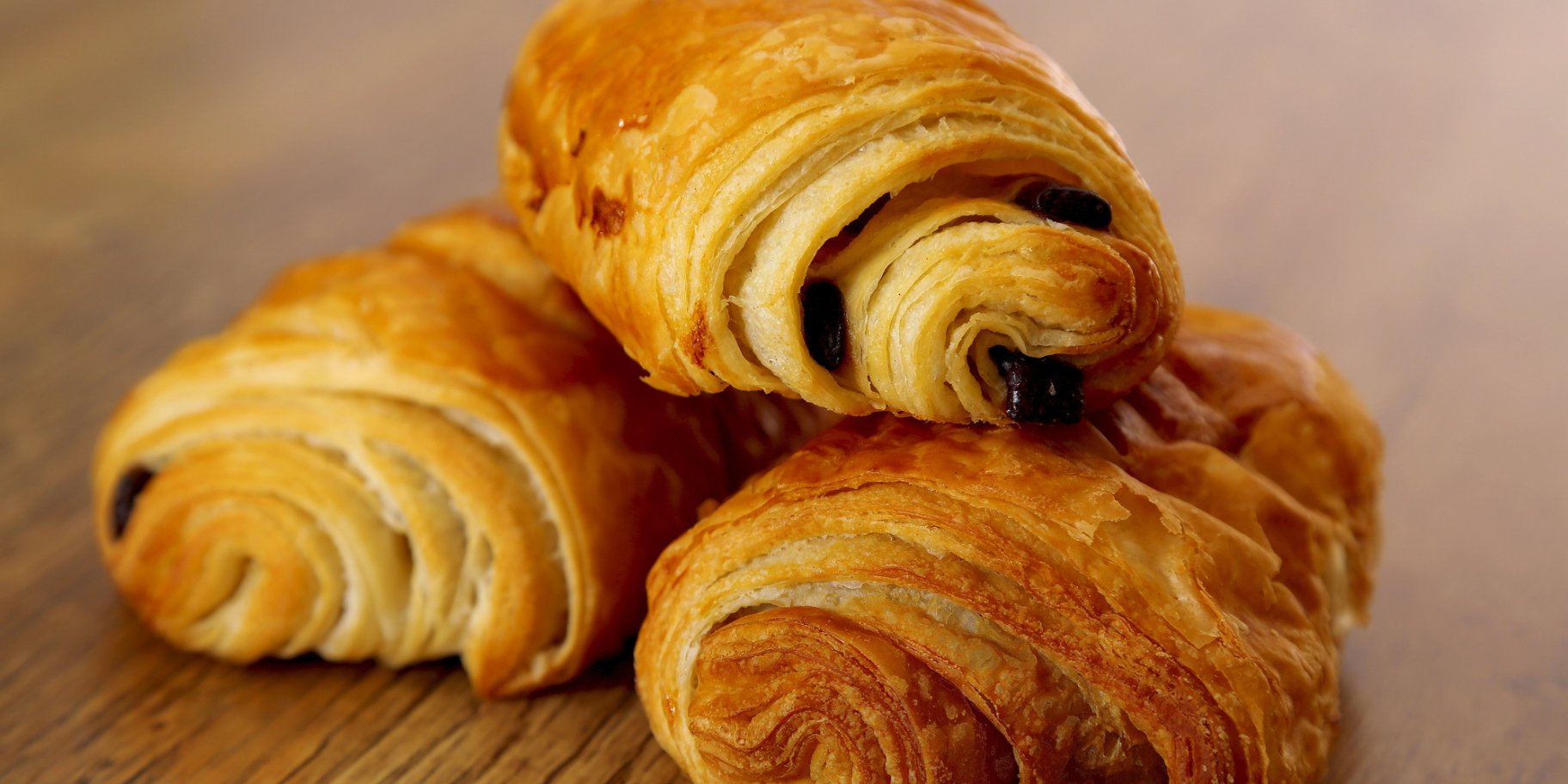 Французькі булочки із шоколадом