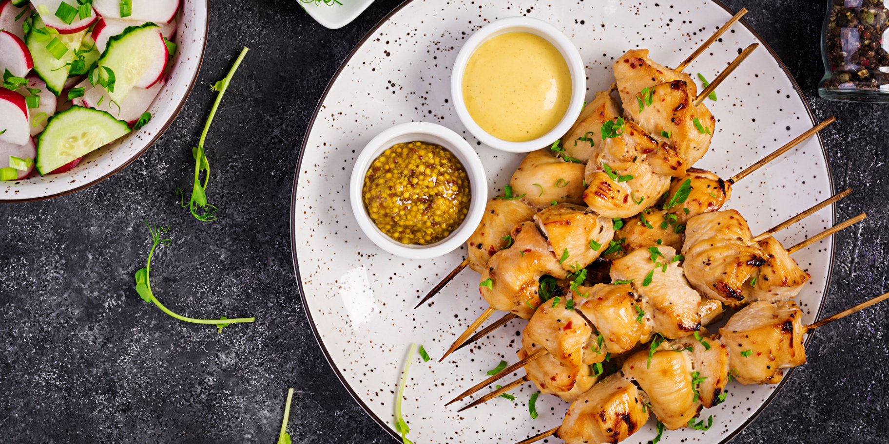 Куриные шашлычки