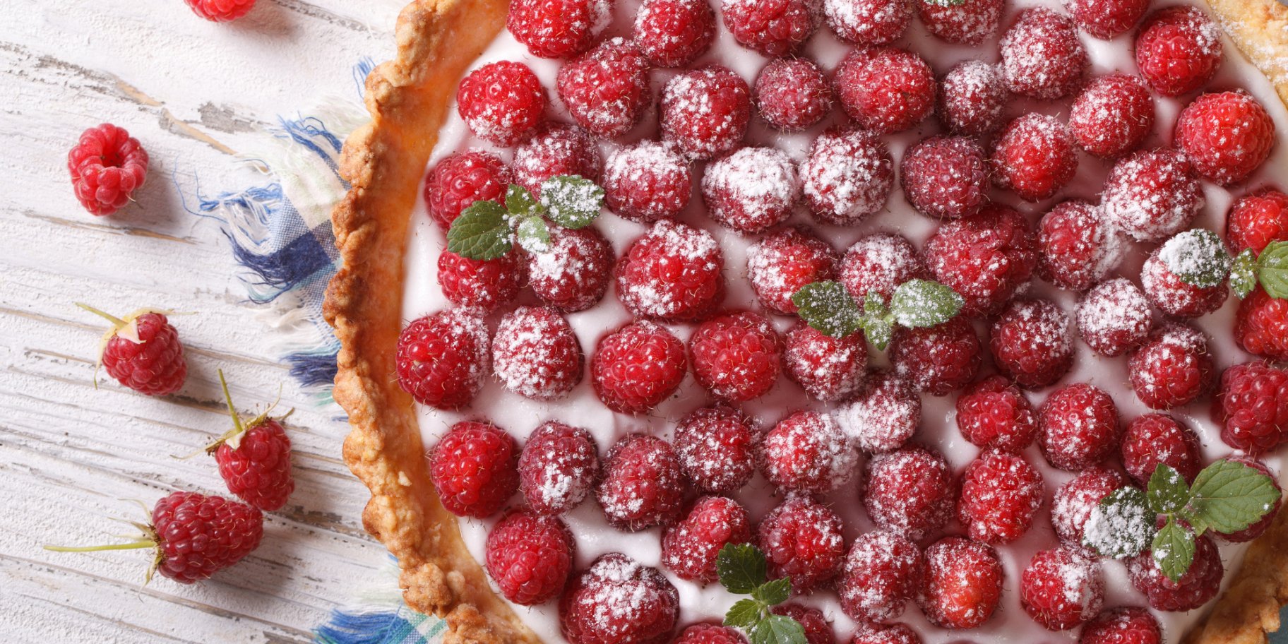 Маффины с малиной