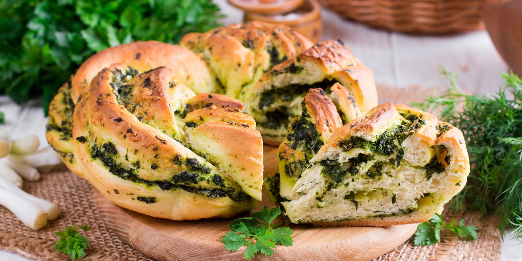 Часниковий хліб