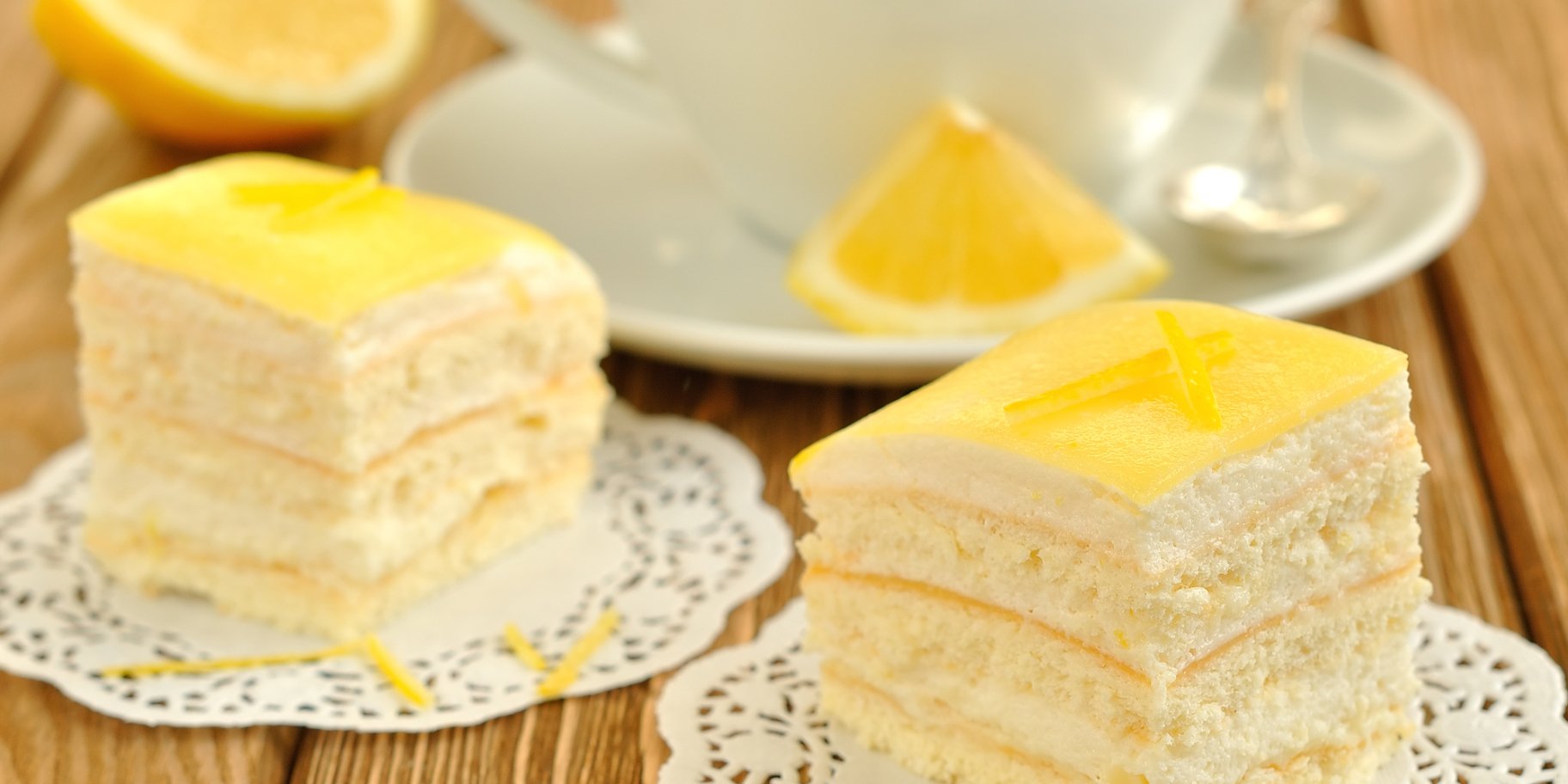 Лимонні тістечка