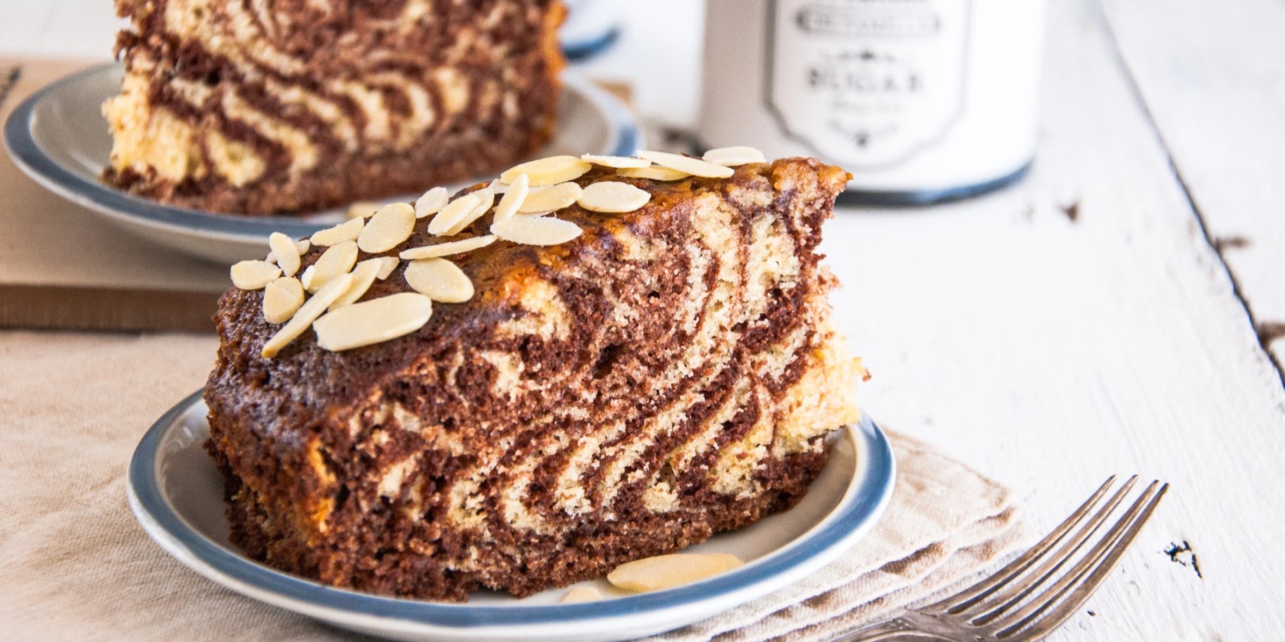 Смугастий пиріг "Зебра"