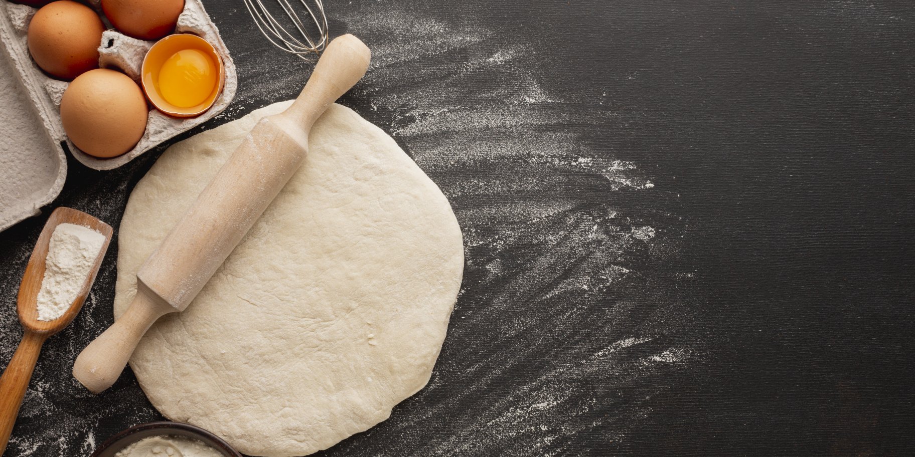 Тесто на вареники и пельмени