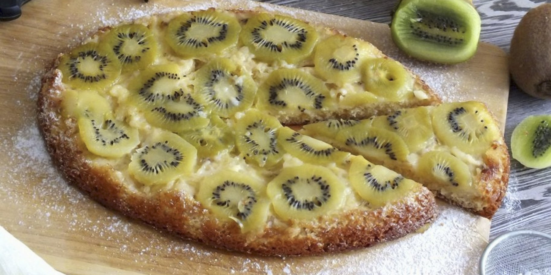 Пиріг з ківі