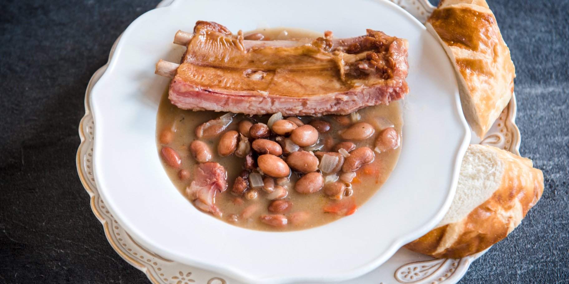 Потравка из свиных ребрышек