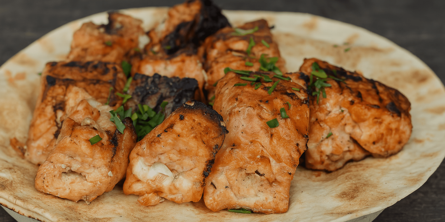 Короп смажений н мангалі