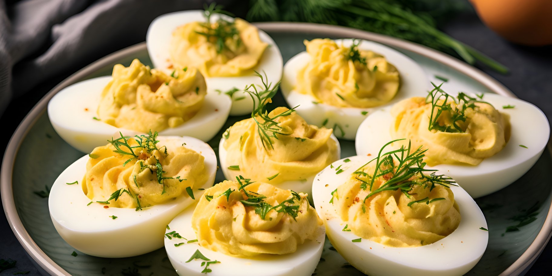 Закуски з яйцями