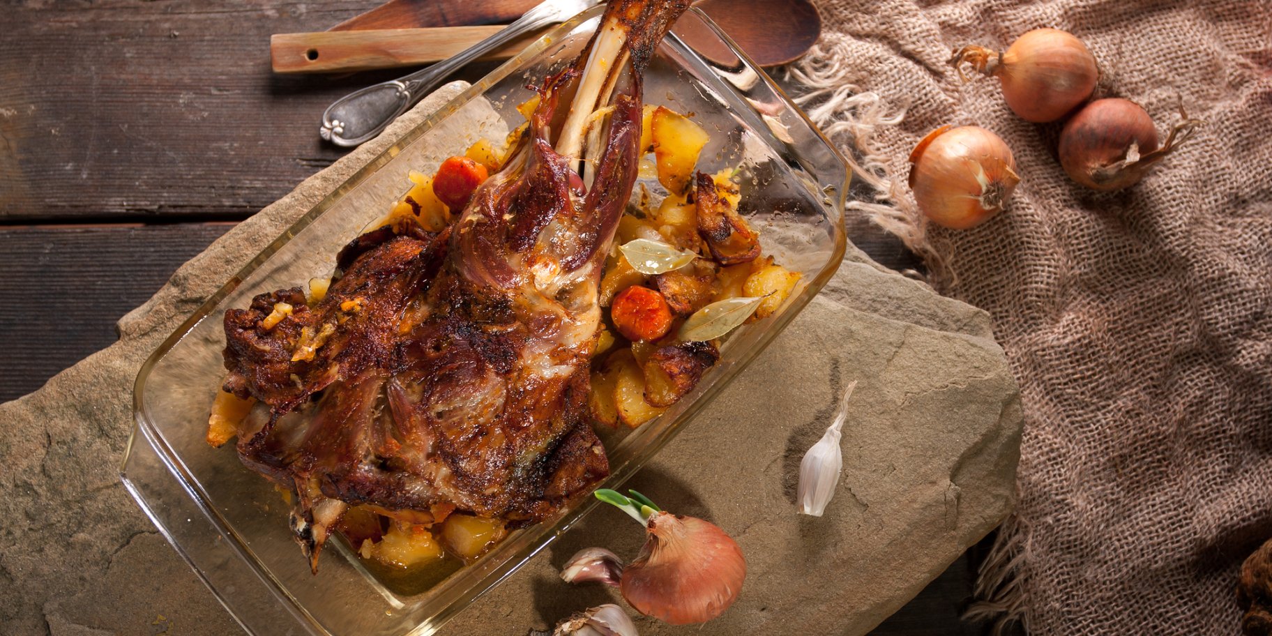 Баранина з картоплею