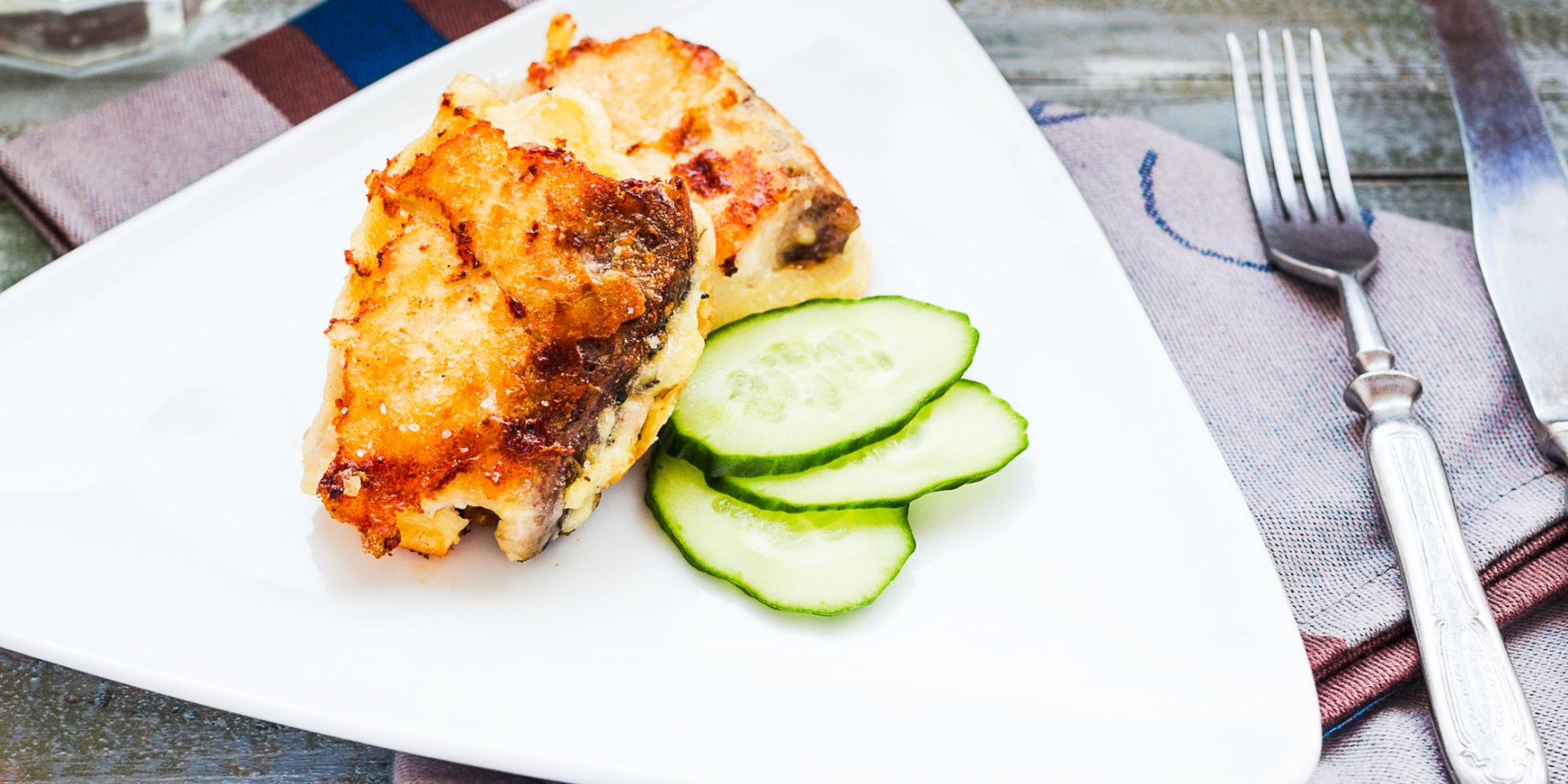 Скумбрія із сиром