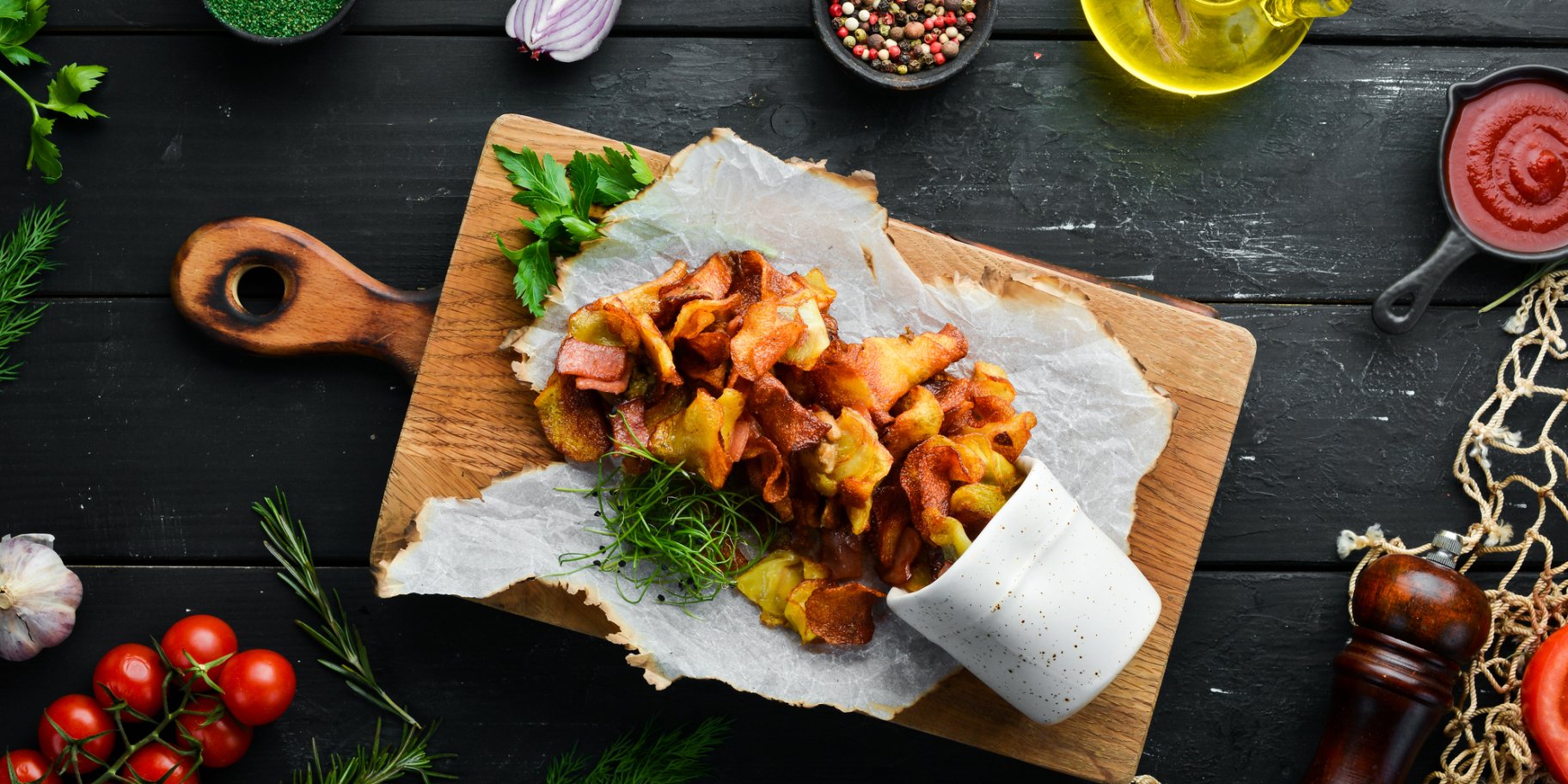 картопля з підчеревиною «а-ля гурме»