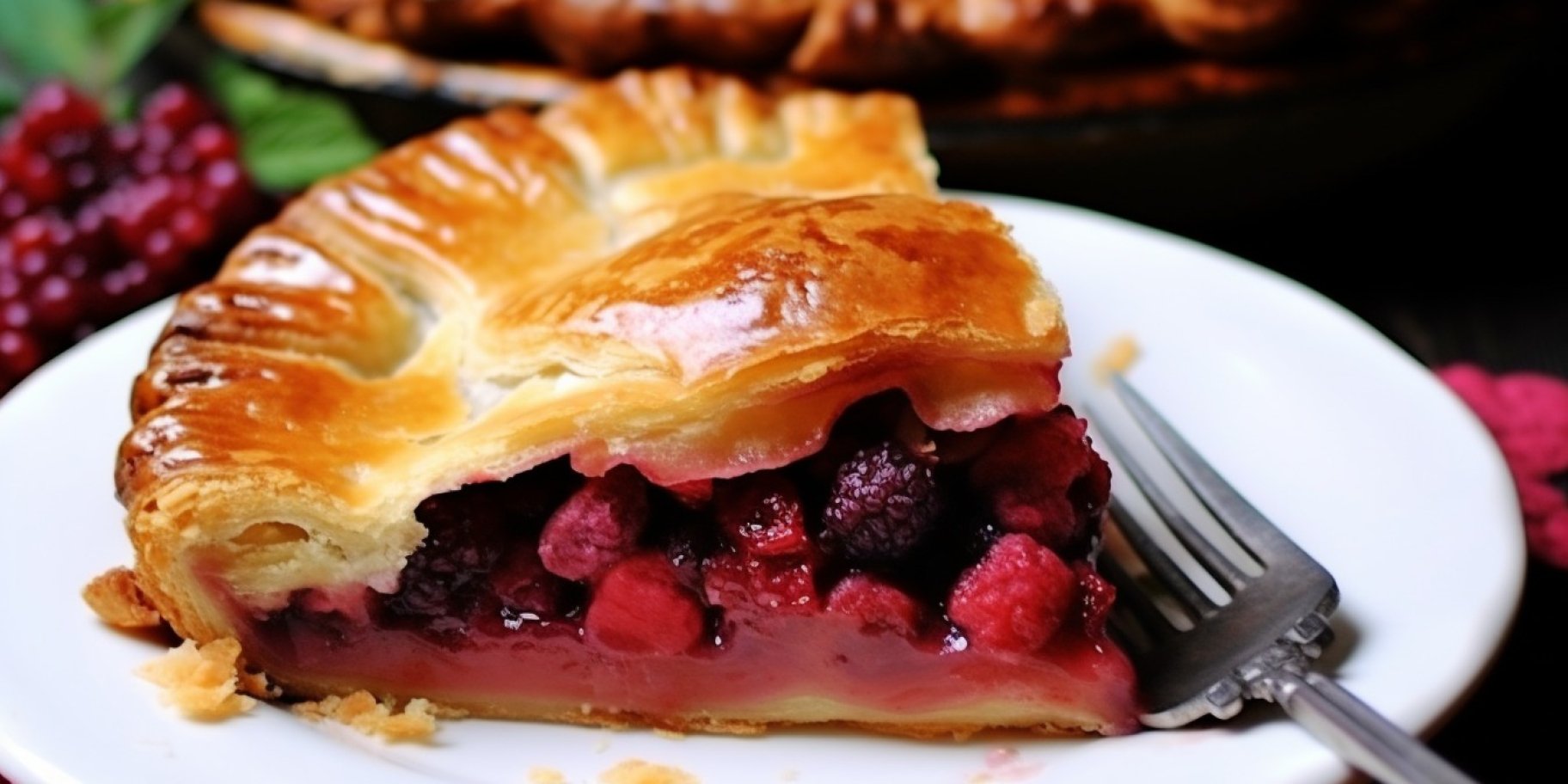 Пиріг з шовковицею