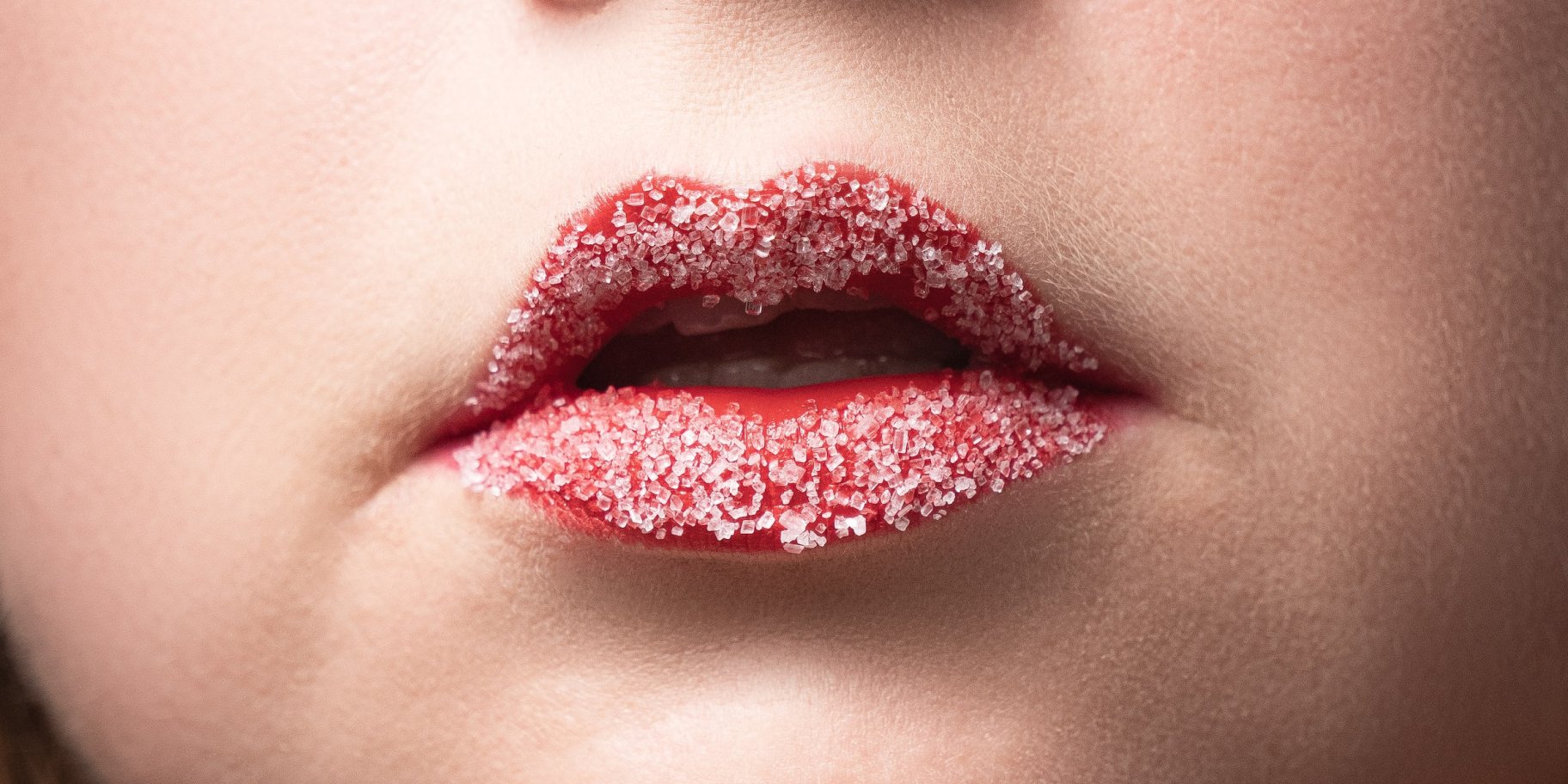 цукор на губах