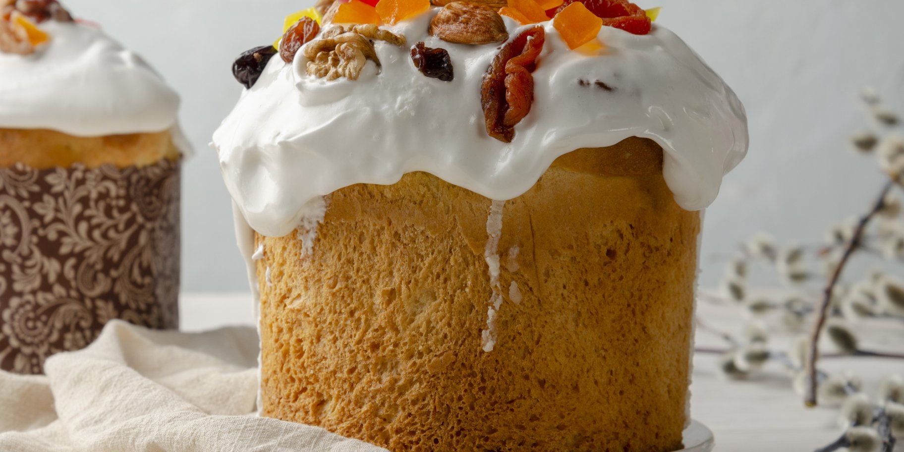 Коньячна паска з родзинками