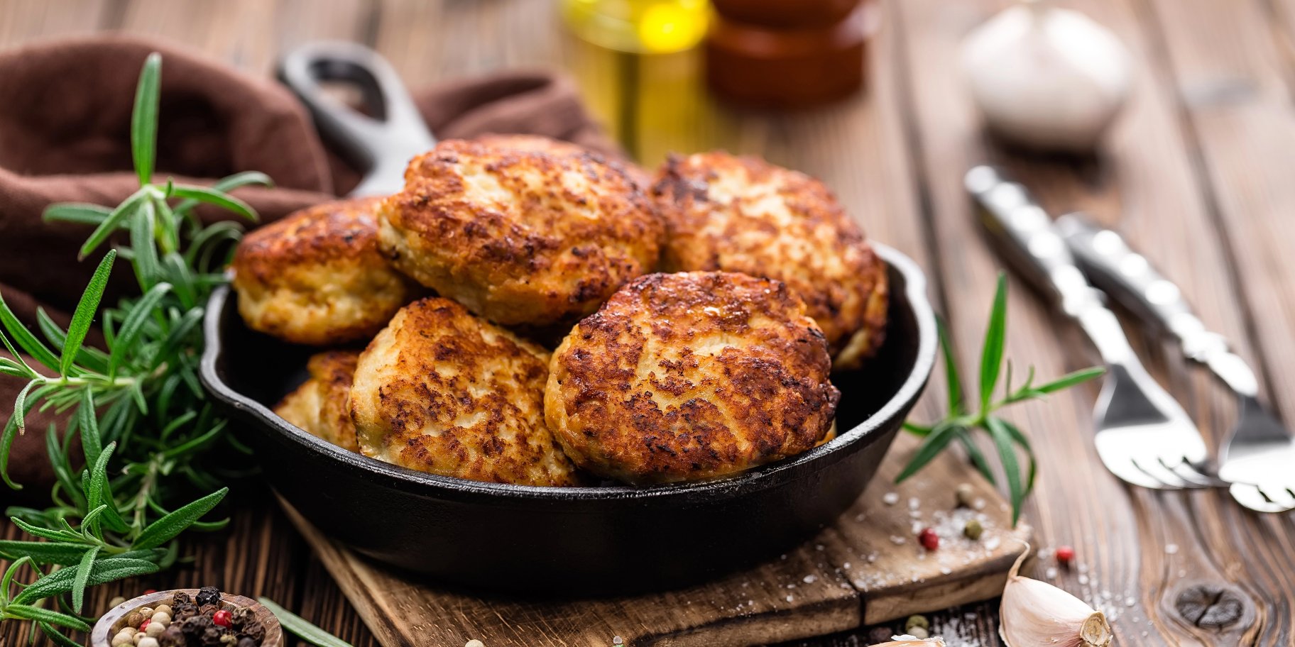 Тернопільські котлети з м’ясом і картоплею