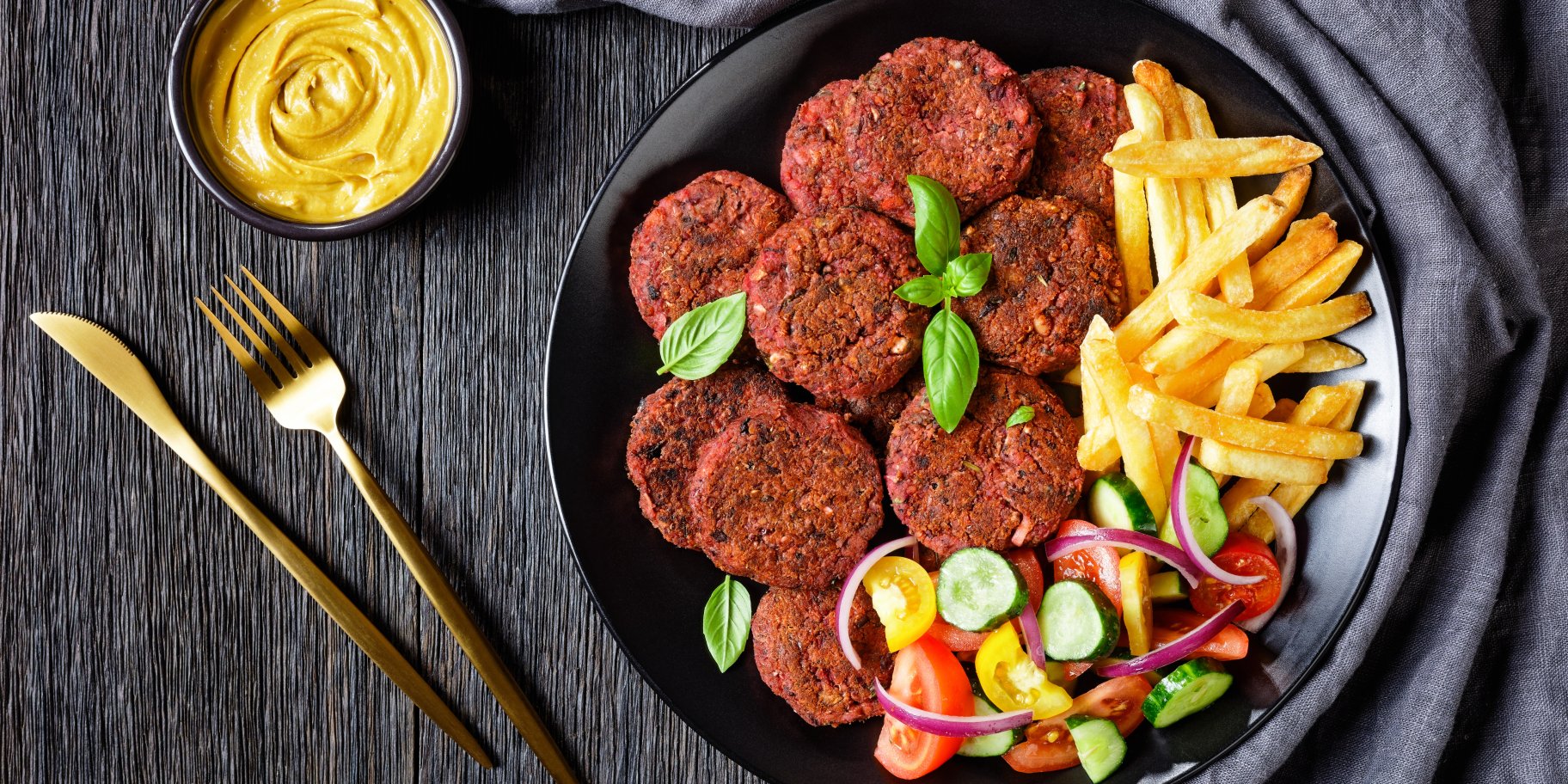 свекольные котлетки