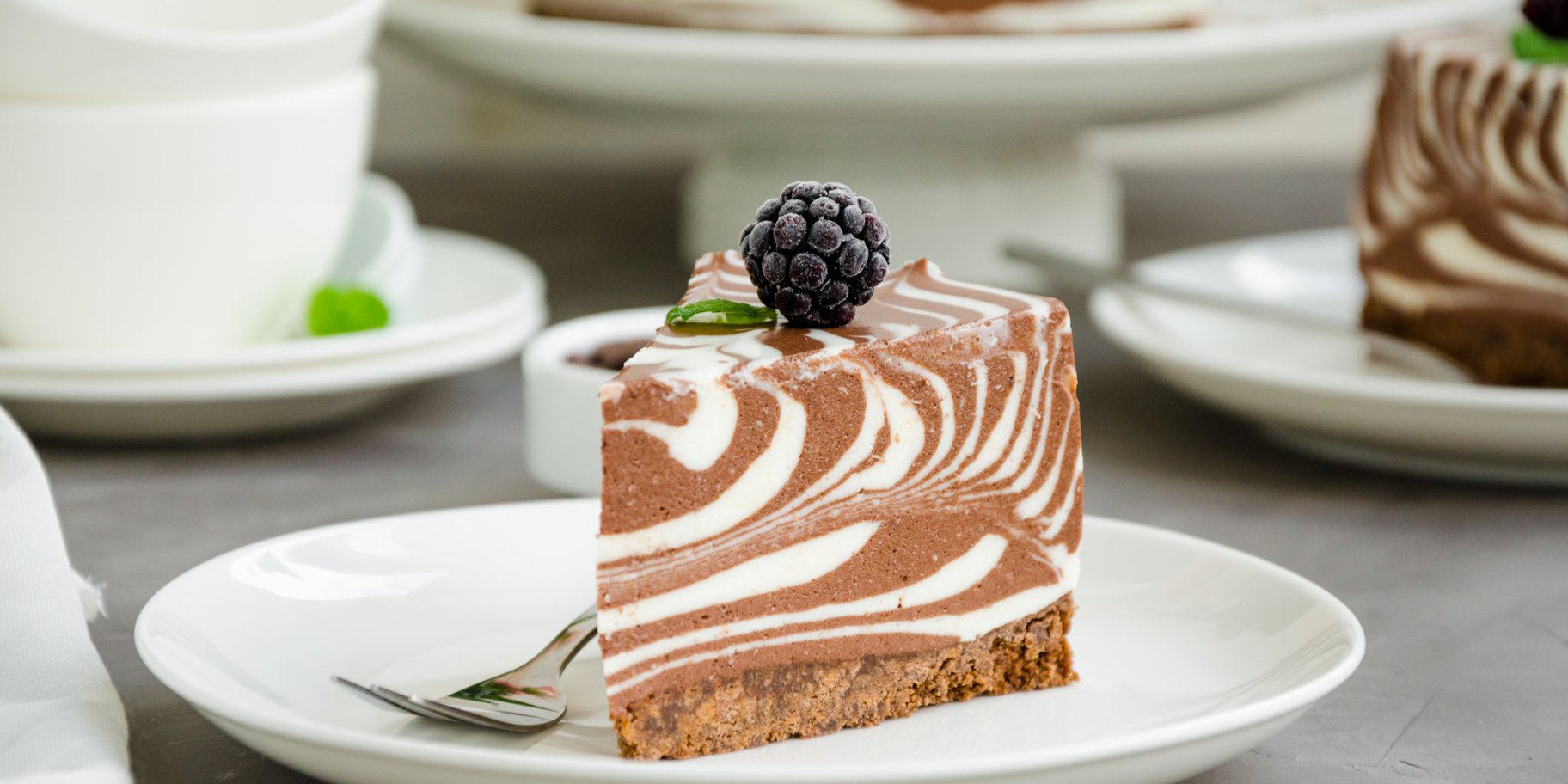 Чизкейк "Зебра"