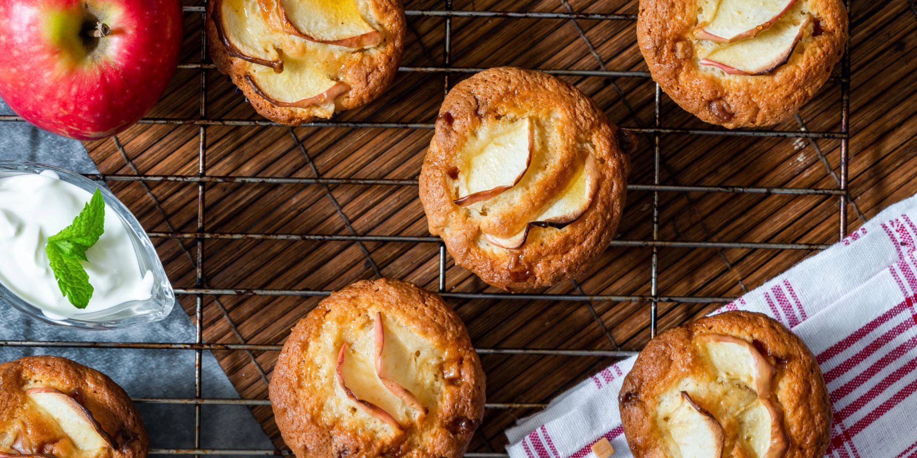 Ароматне печиво з яблуками