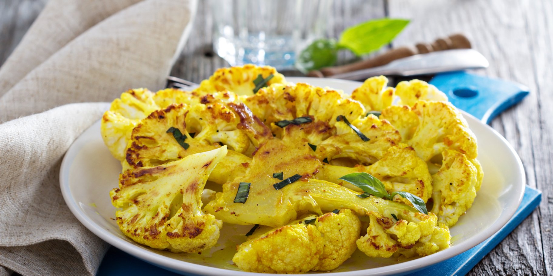 Смажена цвітна капуста