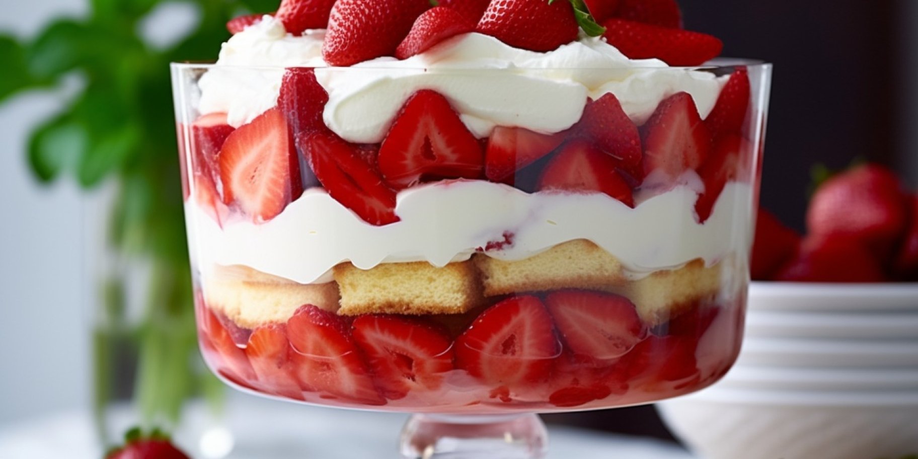 Полунично-імбірний трайфл