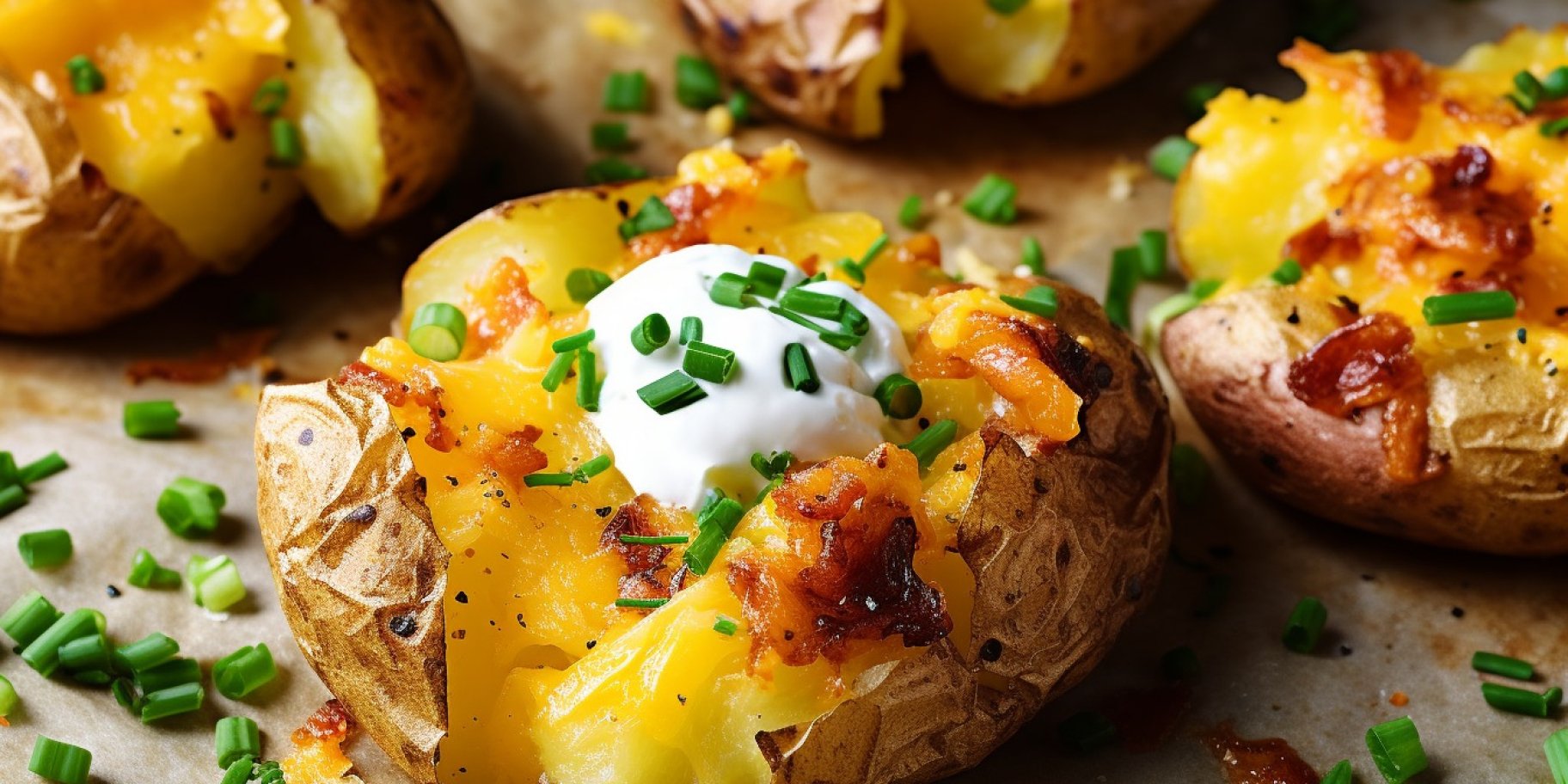 Запечена м'ята картопля