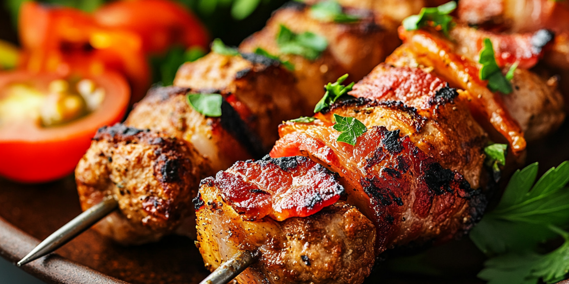 Курячі шашлички на мангалі