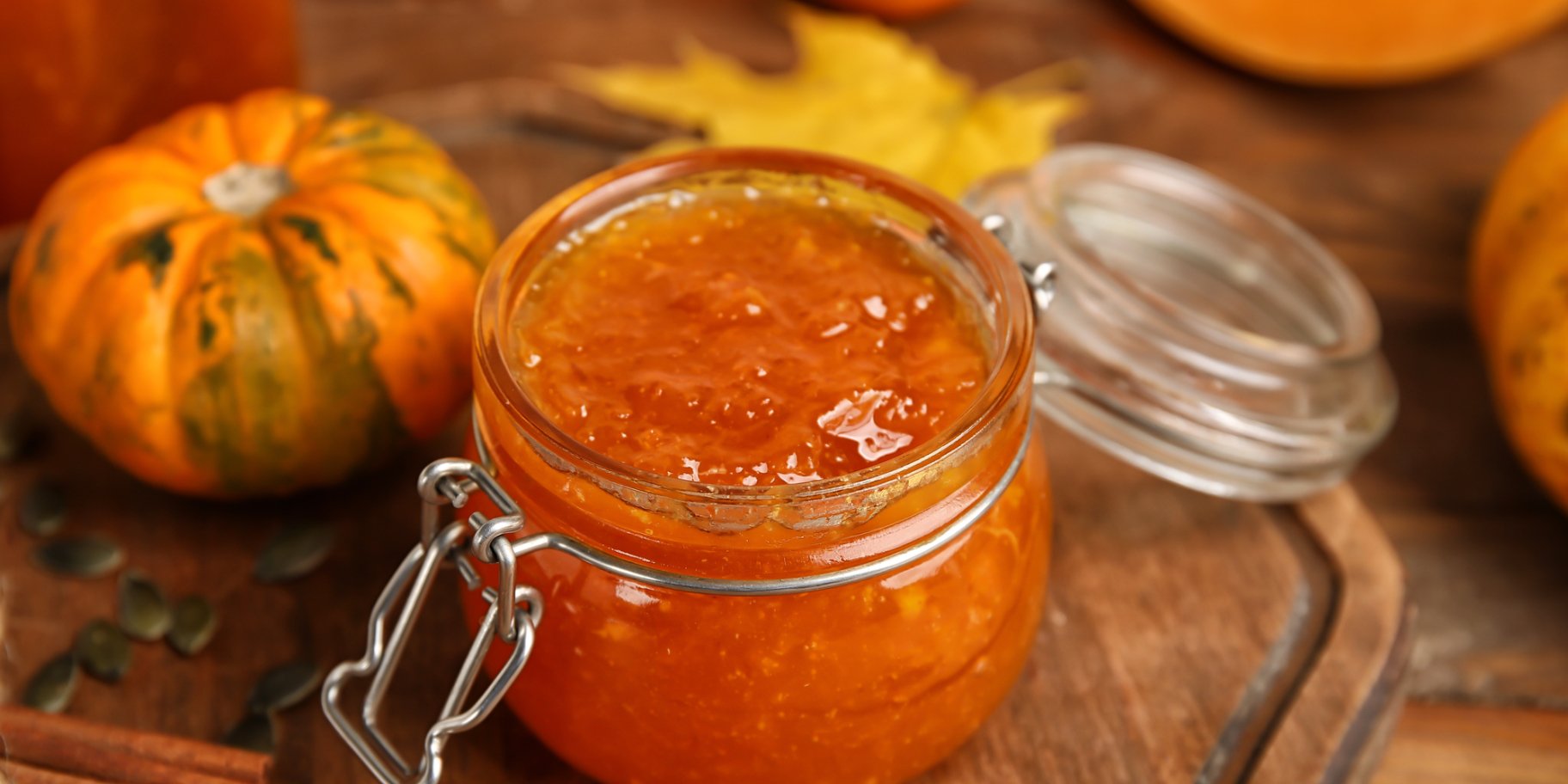 Тыквенное варенье с яблоками