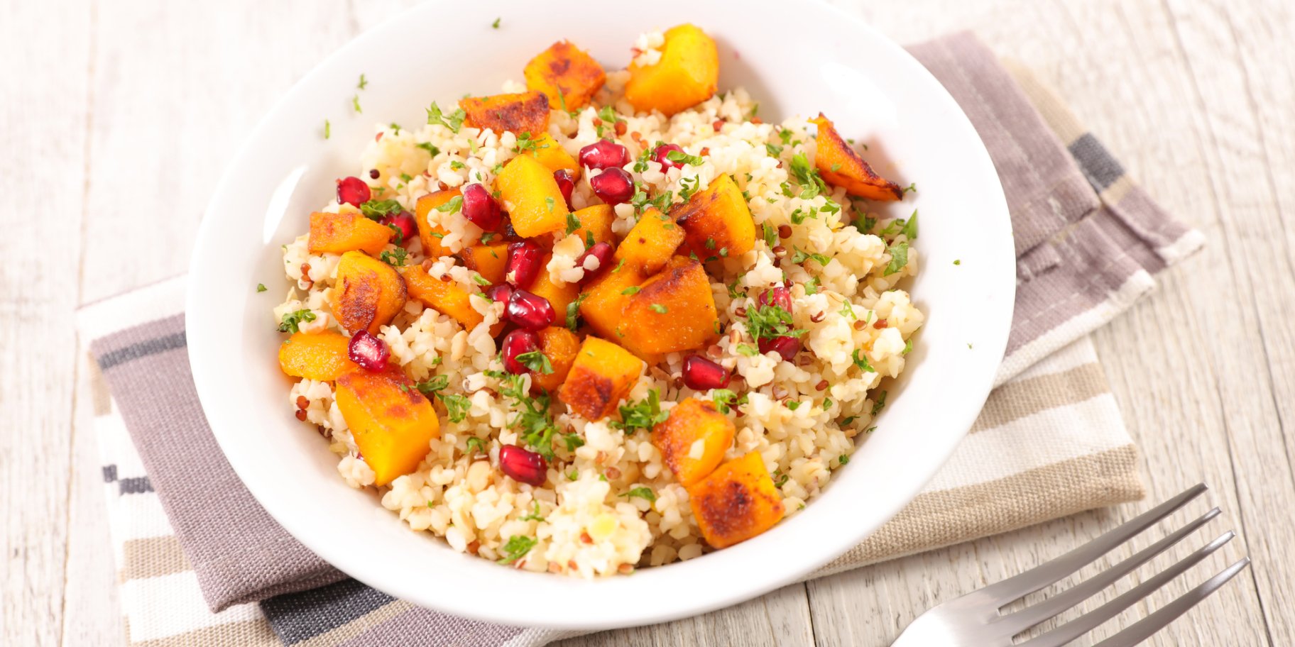 Кіноа з гарбузом