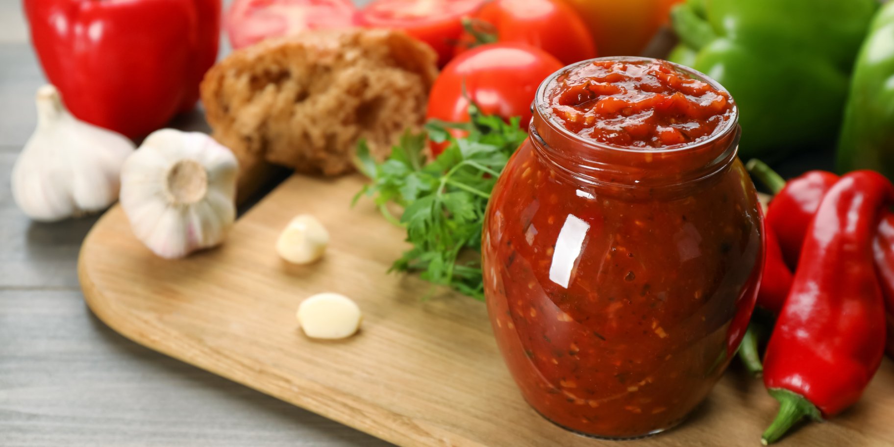 Закуска з перцю та помідорівна зиму