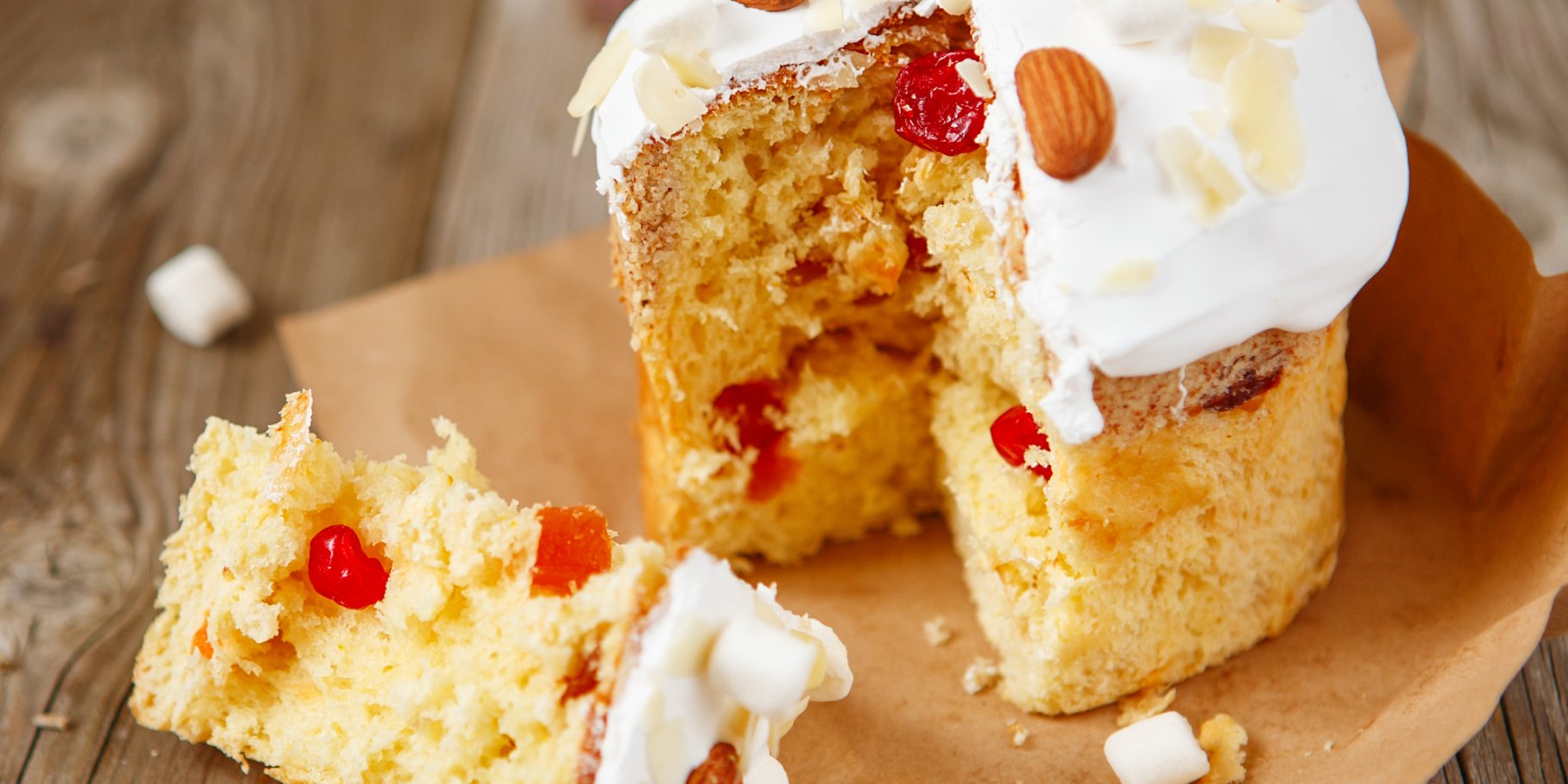 Простий панеттоне без закваски