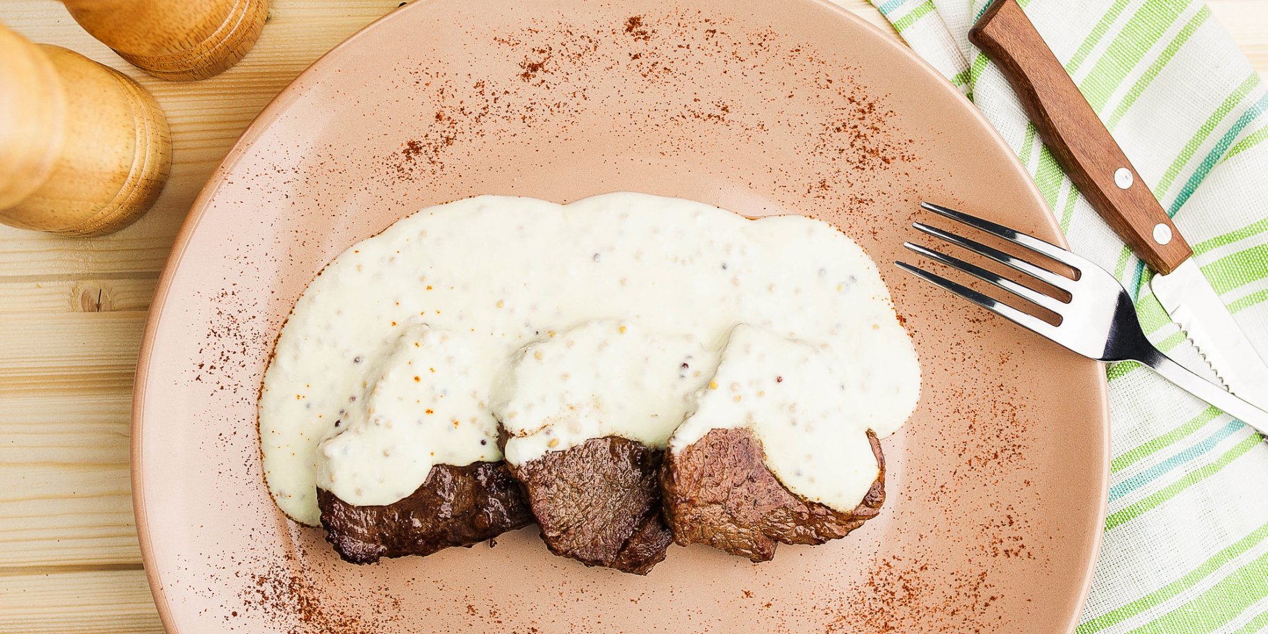 Свинина під соусом