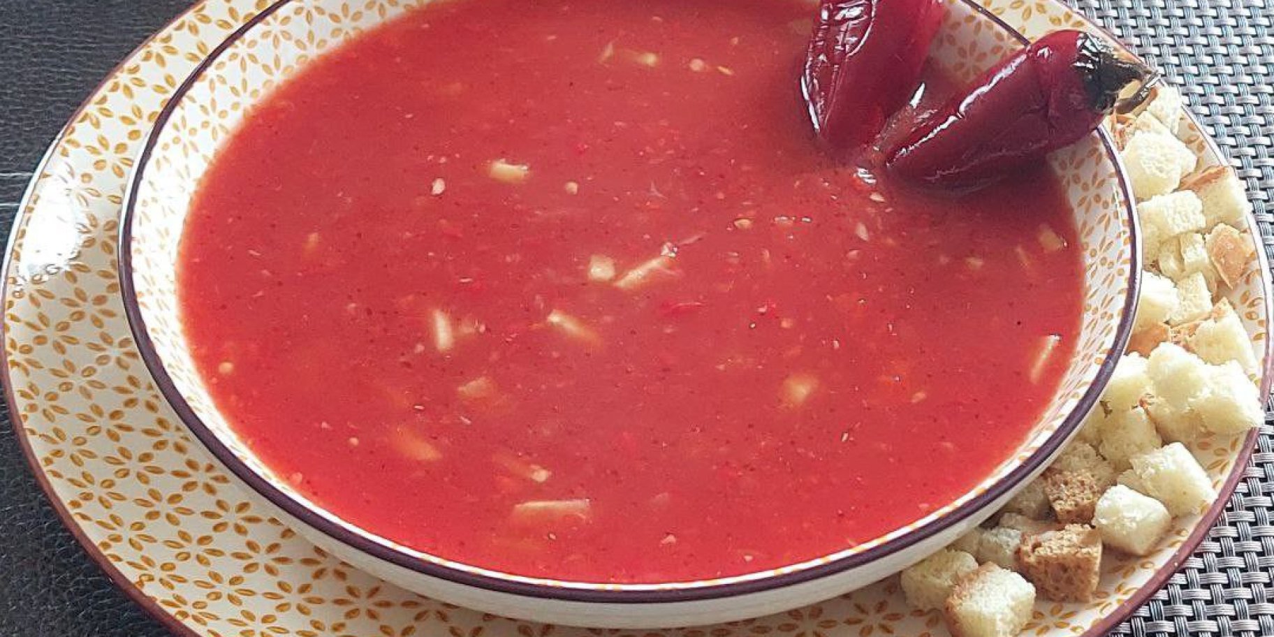 Гаспачо с томатным соком
