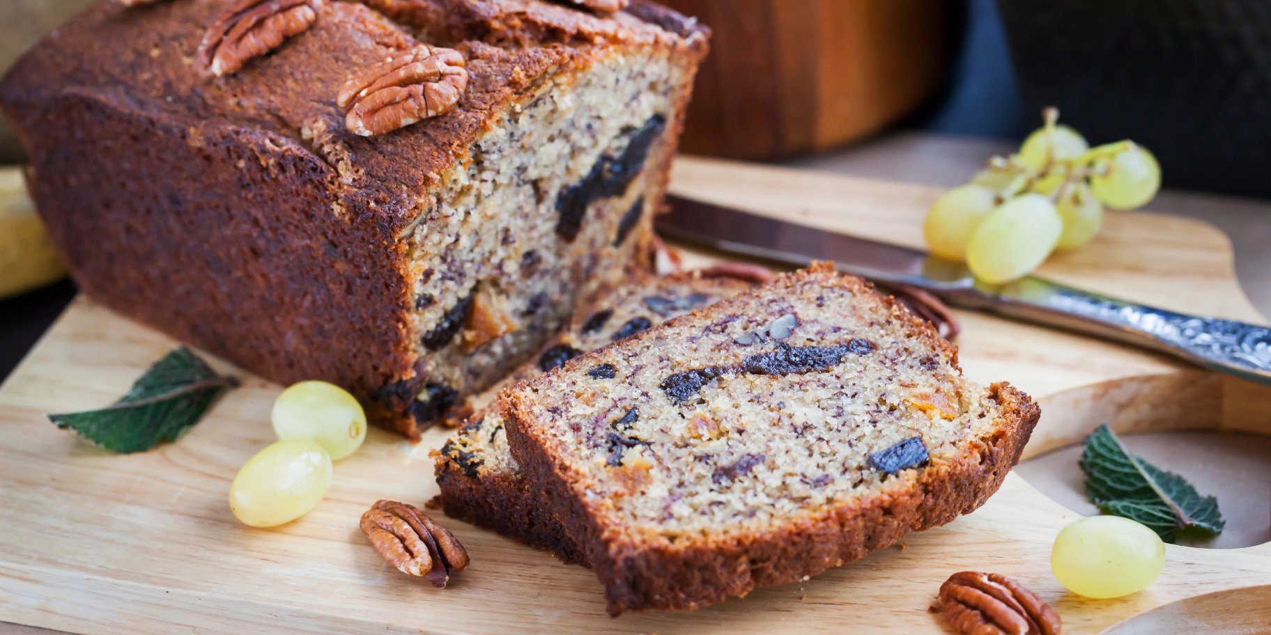 Бездріжджовий хліб з чорносливом