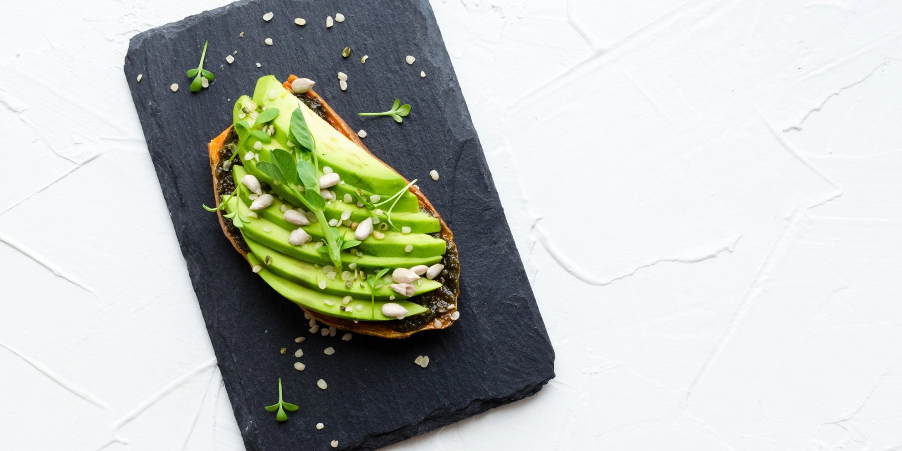 Авокадо-тост з бататом