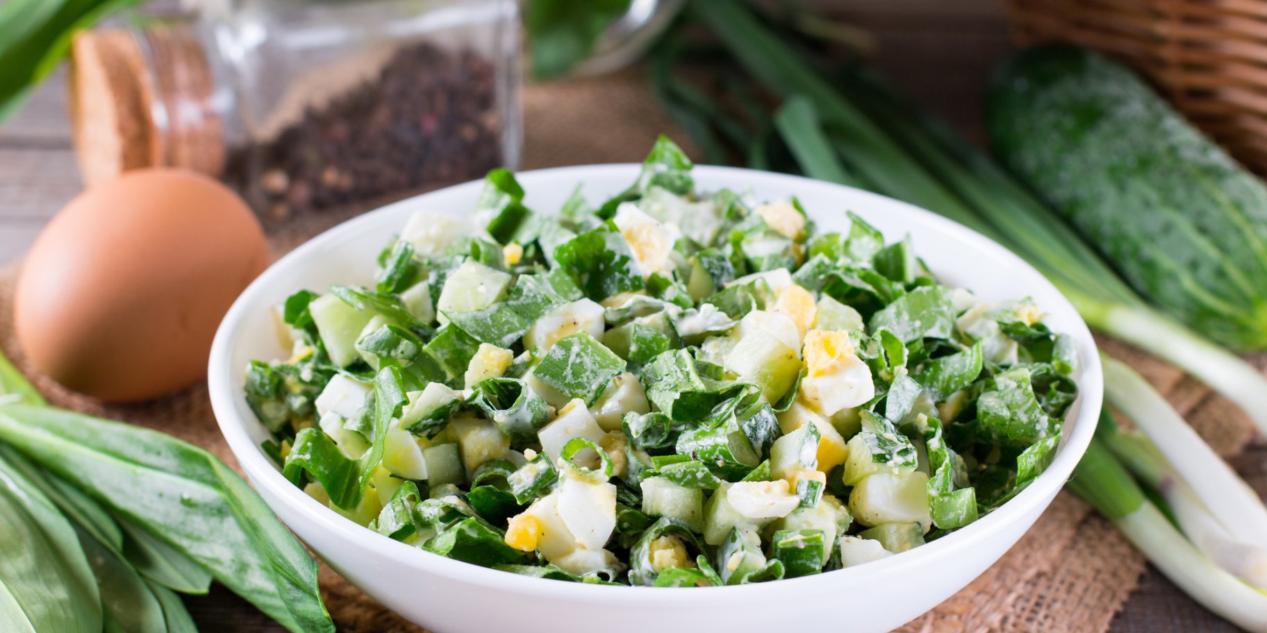 Салат із черемші