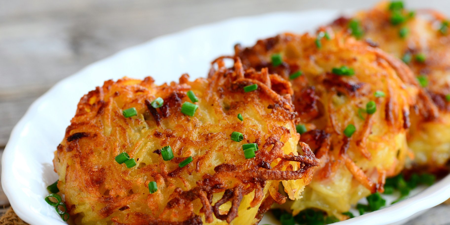 Картопляні млинці зі шкварками