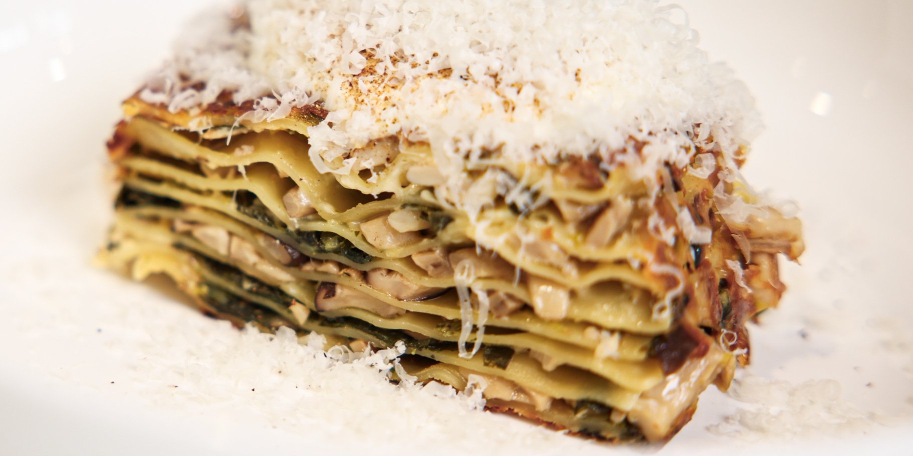 Лазанья з грибами