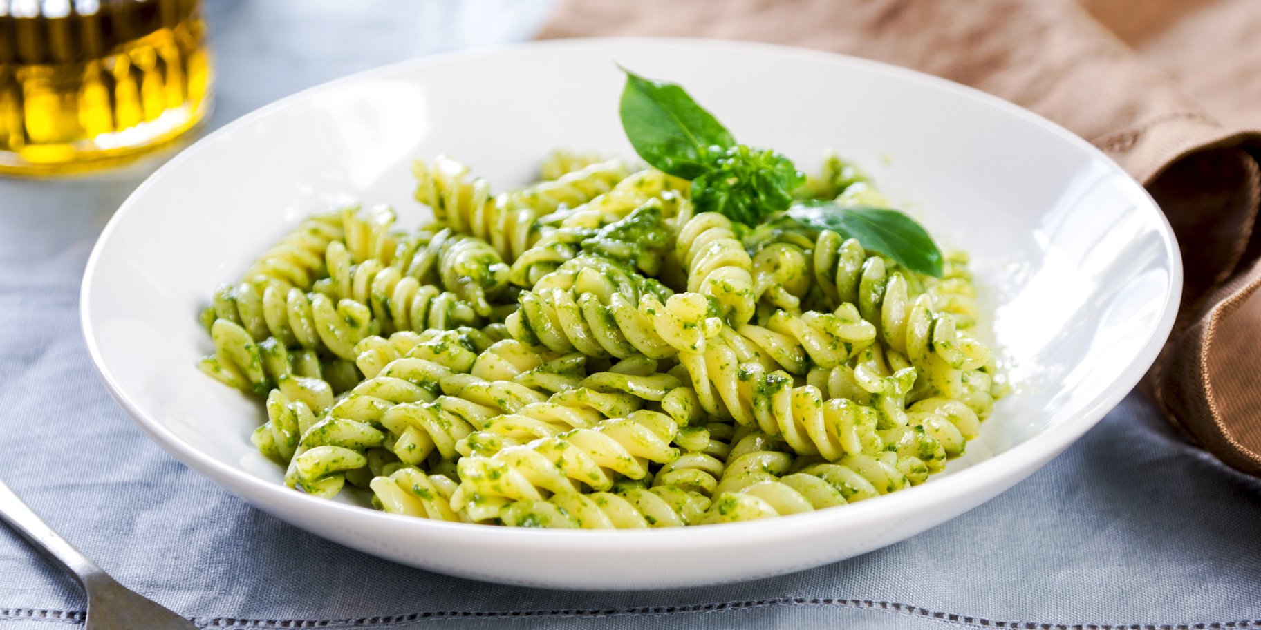 Паста-салат з лимоном і базиліком